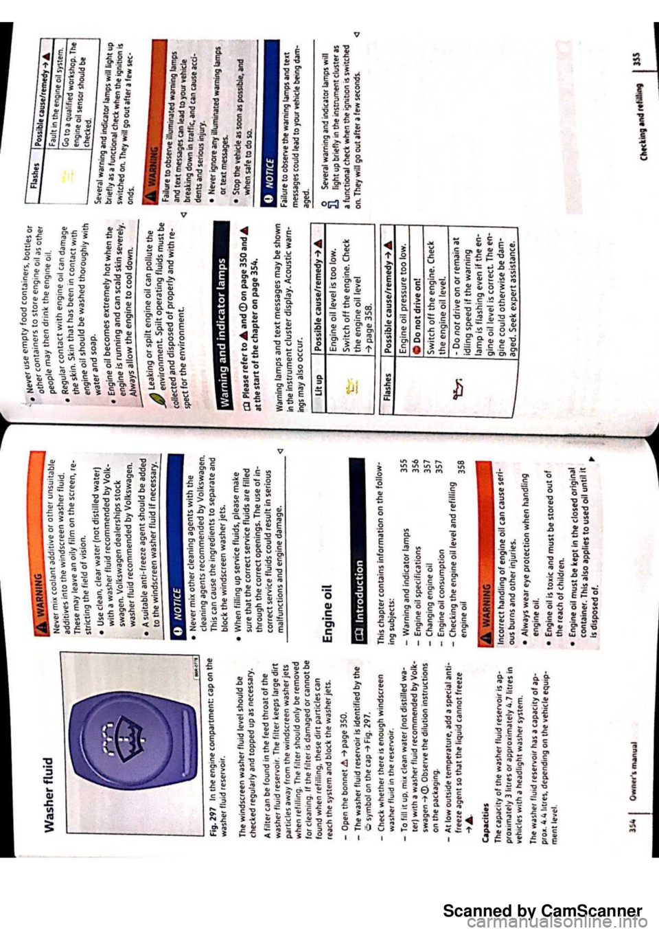 VOLKSWAGEN PASSAT 2021  Owners Manual Scanned by CamScanner 