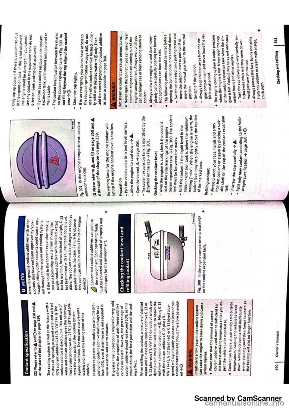 VOLKSWAGEN PASSAT 2021  Owners Manual Scanned by CamScanner 