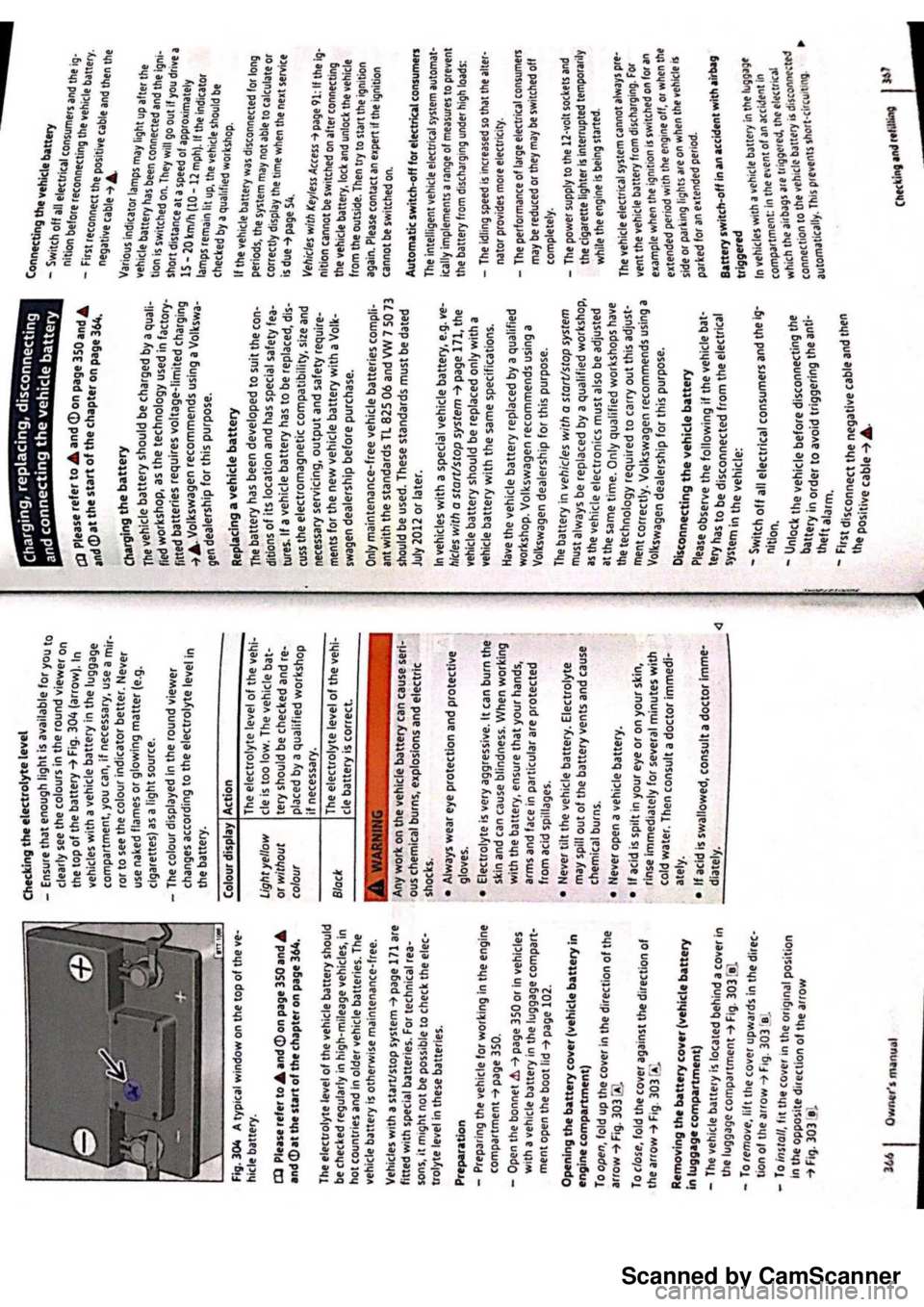 VOLKSWAGEN PASSAT 2021  Owners Manual Scanned by CamScanner 