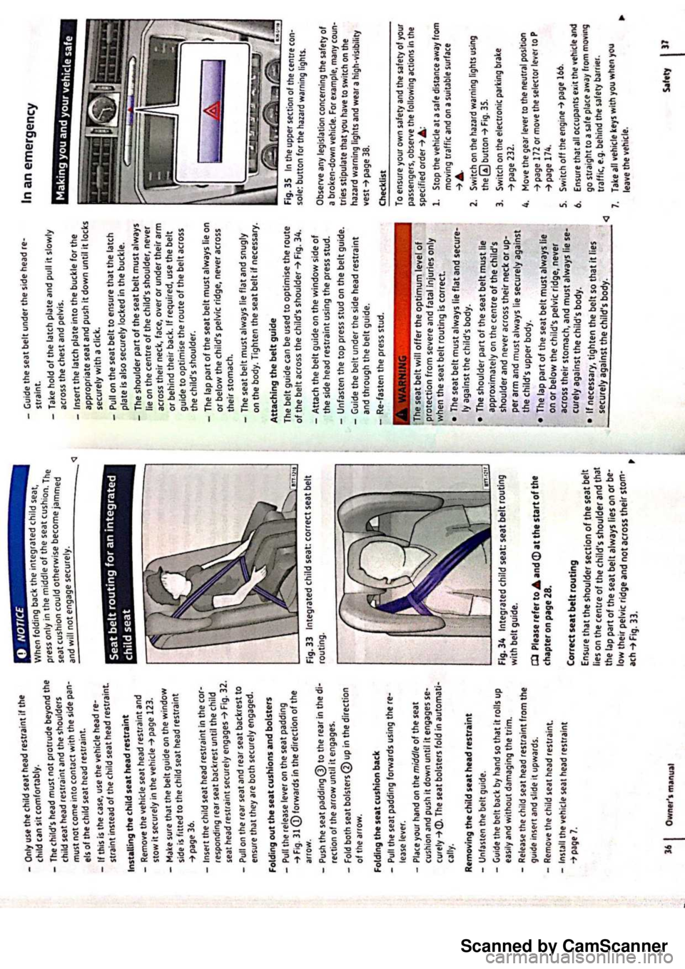 VOLKSWAGEN PASSAT 2021  Owners Manual Scanned by CamScanner 