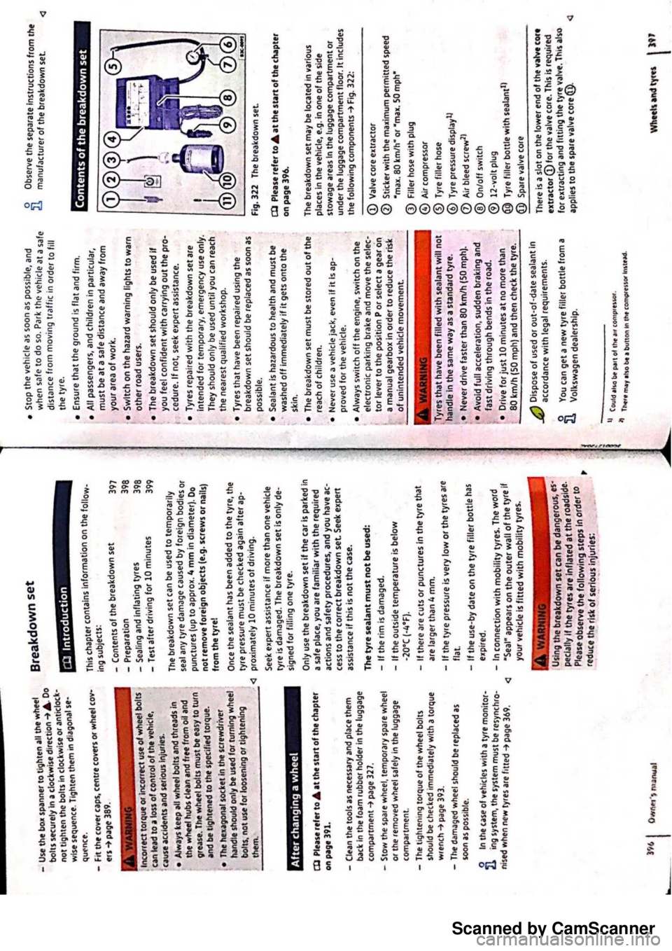 VOLKSWAGEN PASSAT 2021  Owners Manual Scanned by CamScanner 