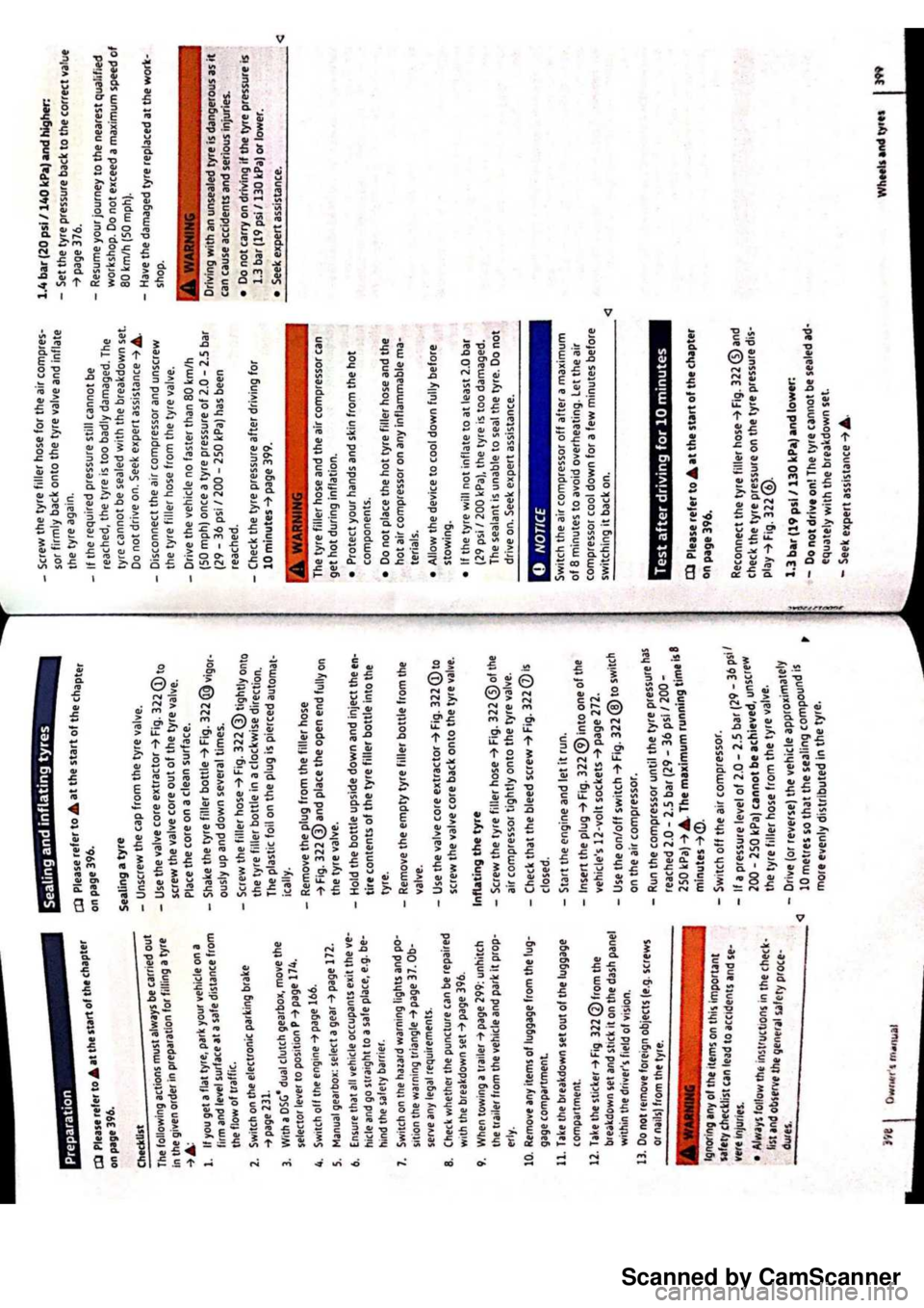 VOLKSWAGEN PASSAT 2021  Owners Manual Scanned by CamScanner 