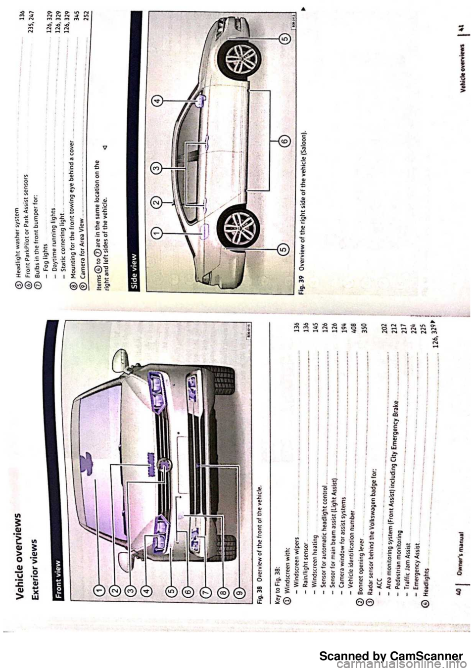 VOLKSWAGEN PASSAT 2021  Owners Manual Scanned by CamScanner 