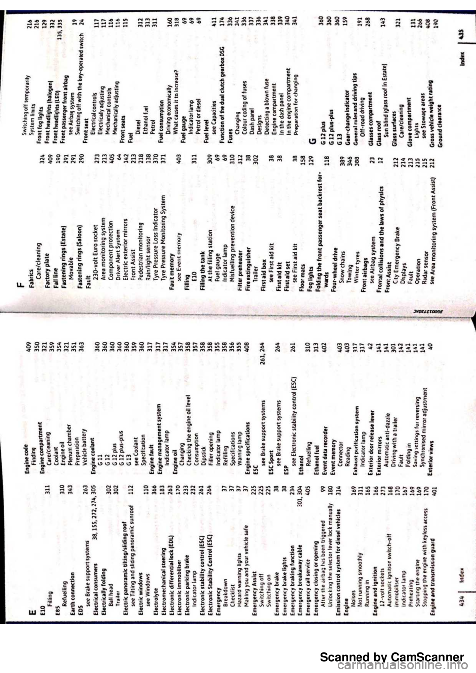 VOLKSWAGEN PASSAT 2021  Owners Manual Scanned by CamScanner 