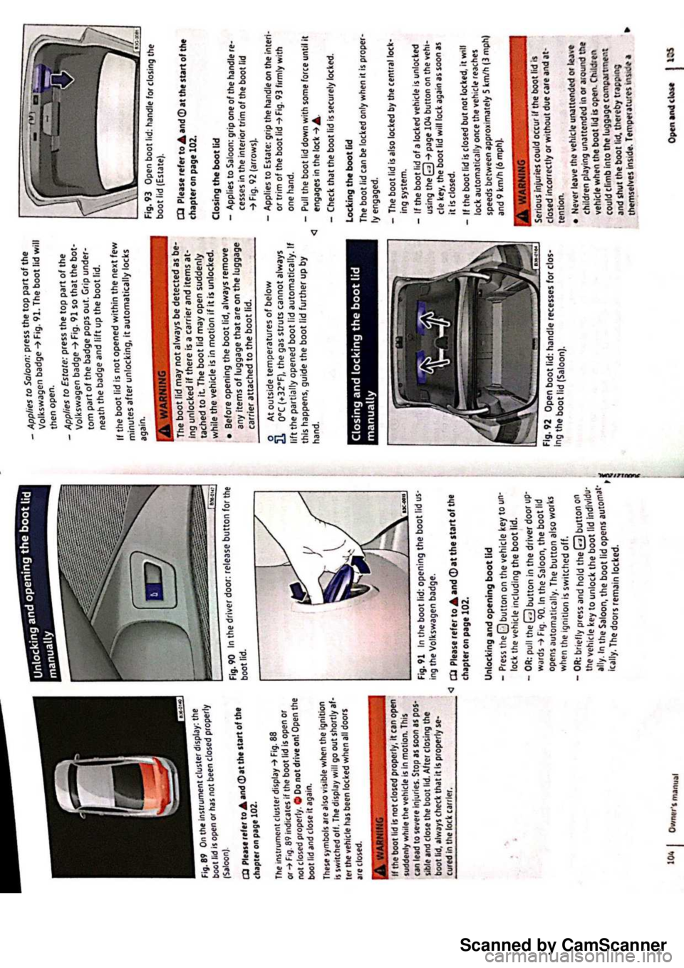 VOLKSWAGEN PASSAT 2021  Owners Manual Scanned by CamScanner 