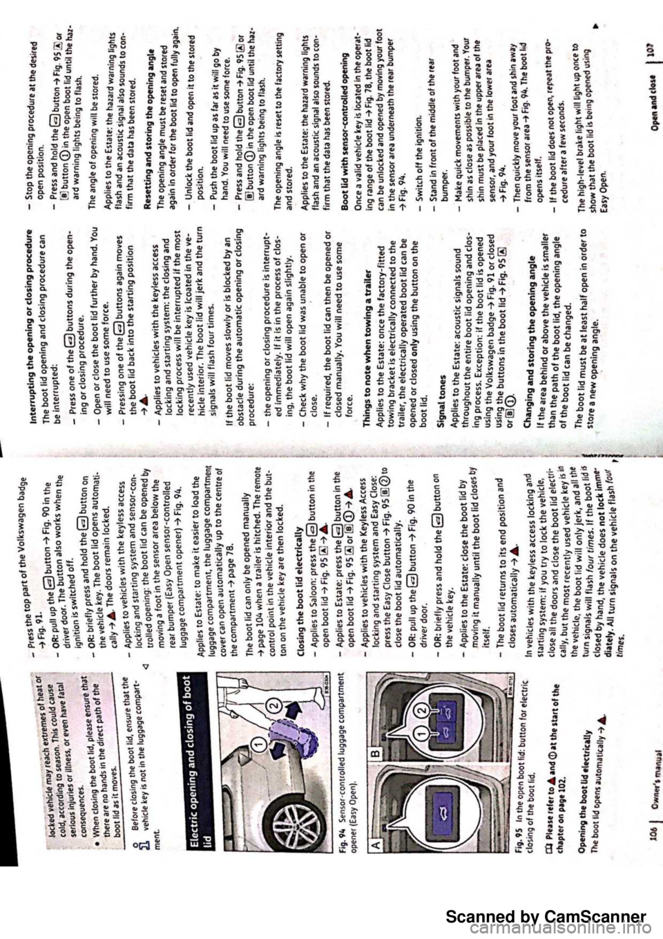 VOLKSWAGEN PASSAT 2021  Owners Manual Scanned by CamScanner 