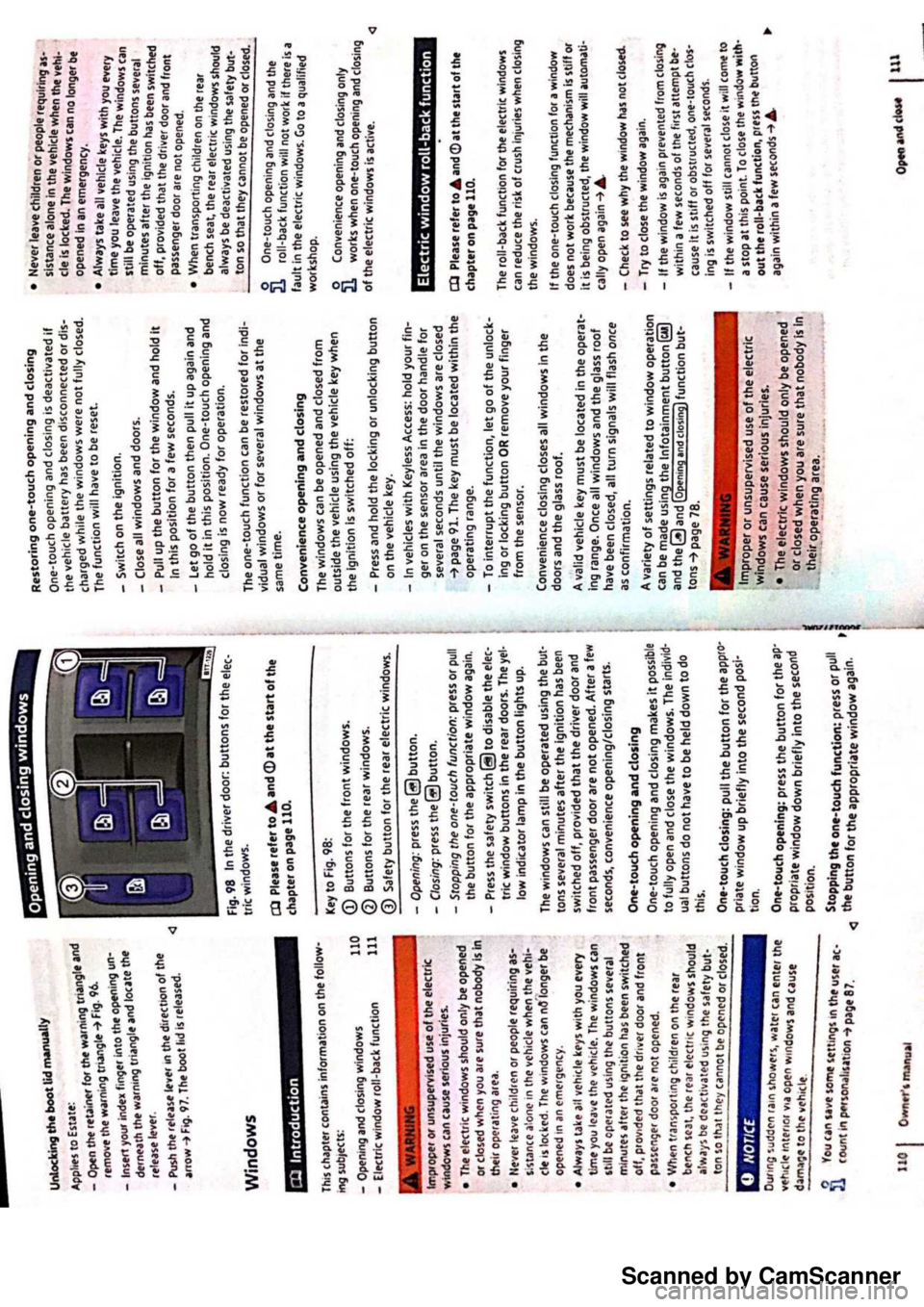 VOLKSWAGEN PASSAT 2021  Owners Manual Scanned by CamScanner 