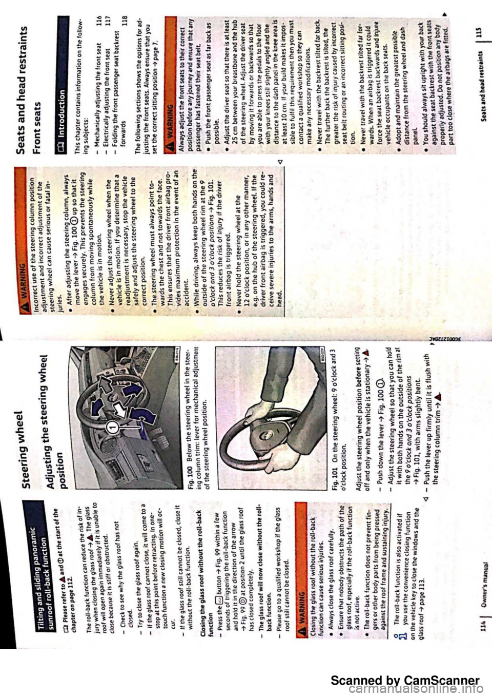 VOLKSWAGEN PASSAT 2021  Owners Manual Scanned by CamScanner 