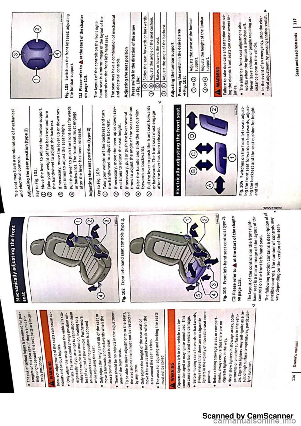 VOLKSWAGEN PASSAT 2021  Owners Manual Scanned by CamScanner 
