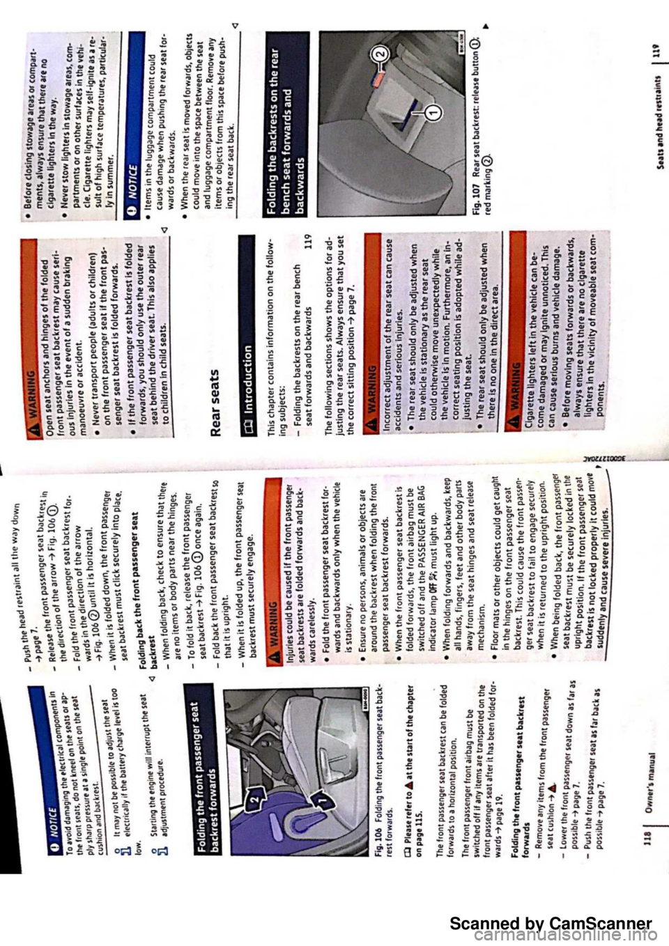 VOLKSWAGEN PASSAT 2021  Owners Manual Scanned by CamScanner 