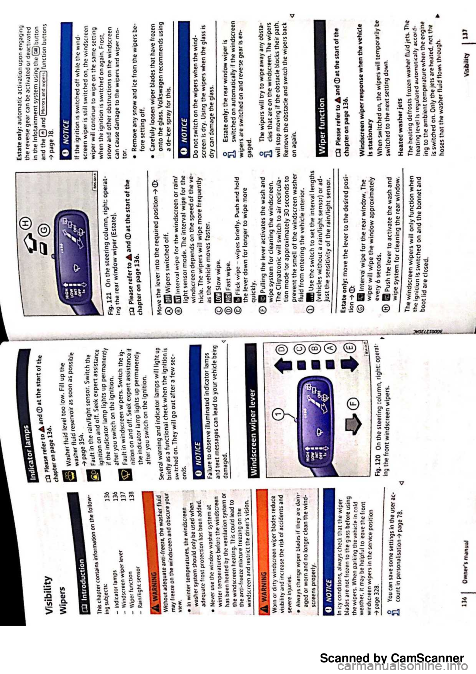 VOLKSWAGEN PASSAT 2021  Owners Manual Scanned by CamScanner 