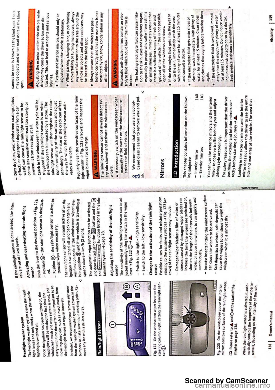 VOLKSWAGEN PASSAT 2021  Owners Manual Scanned by CamScanner 