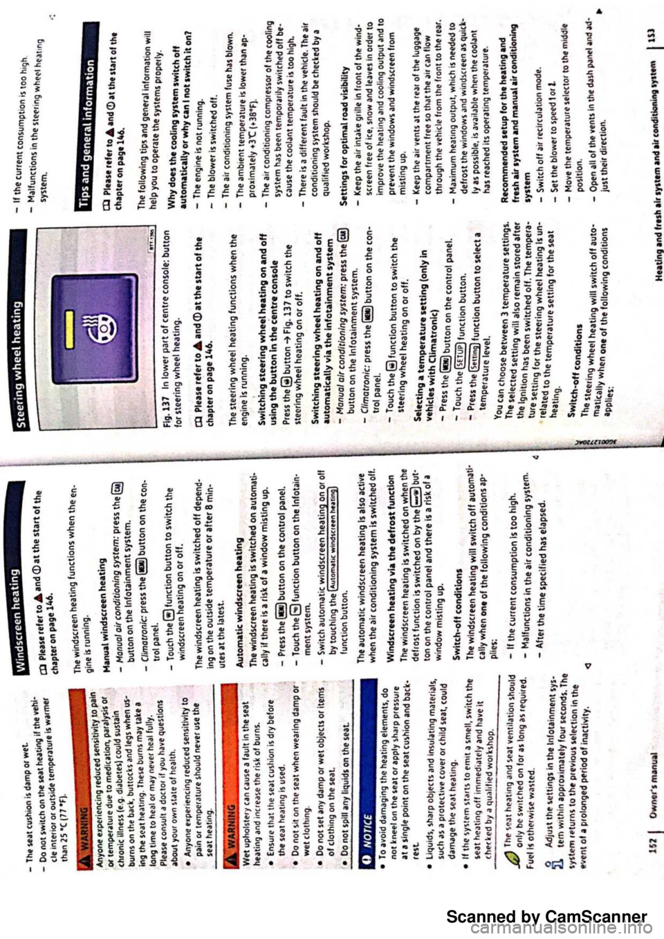 VOLKSWAGEN PASSAT 2021  Owners Manual Scanned by CamScanner 