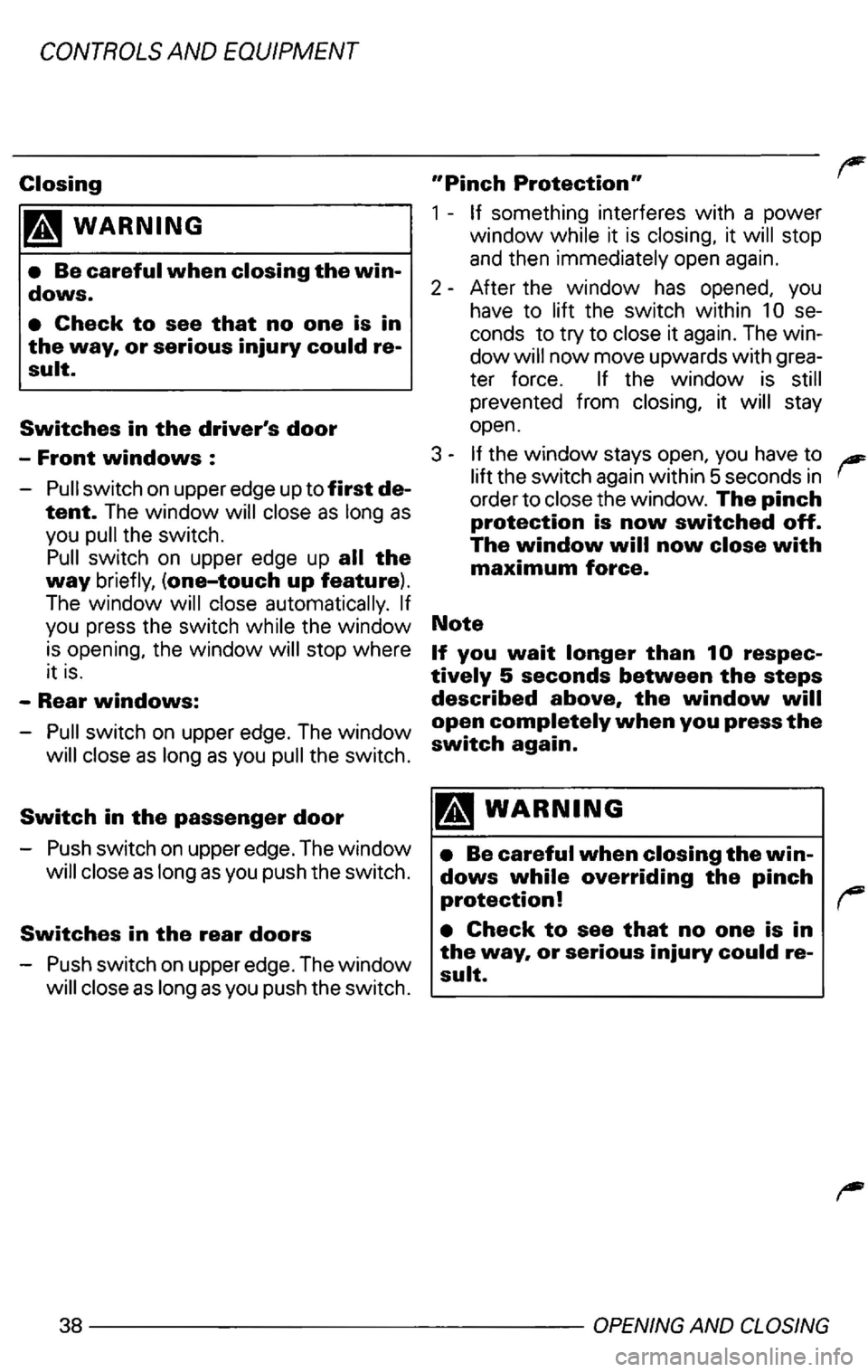 VOLKSWAGEN PASSAT 2003  Owners Manual it  
