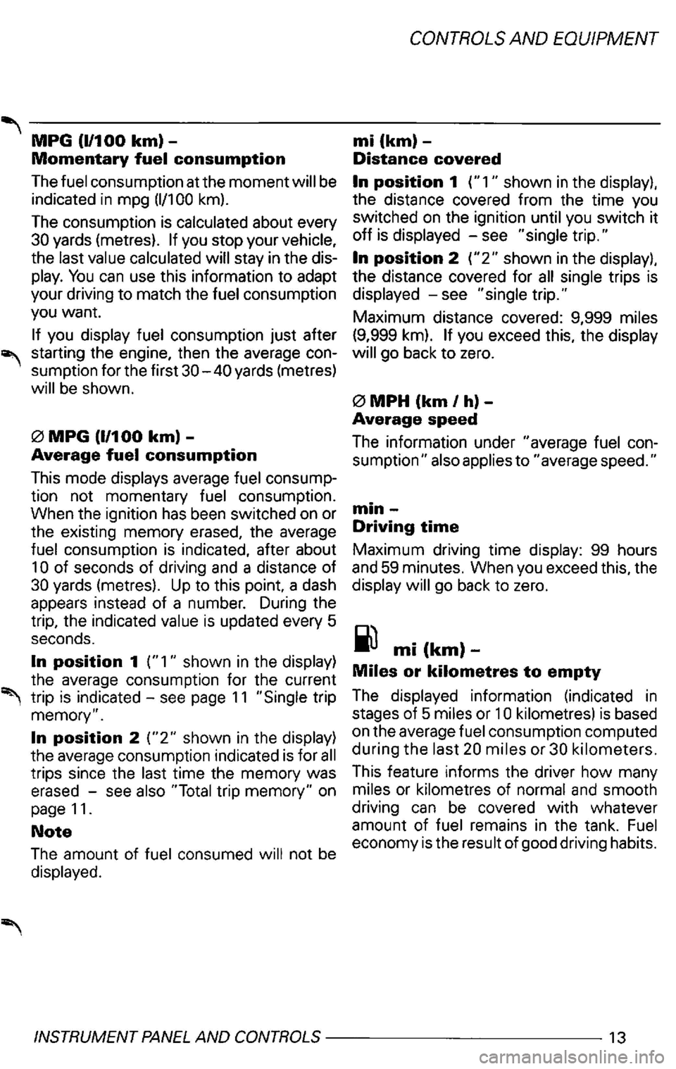 VOLKSWAGEN PASSAT 1998  Owners Manual 