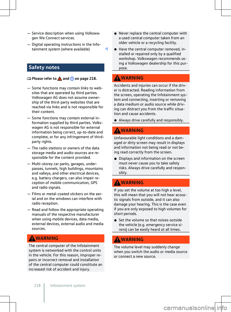 VOLKSWAGEN ID.4 2021  Owners Manual 