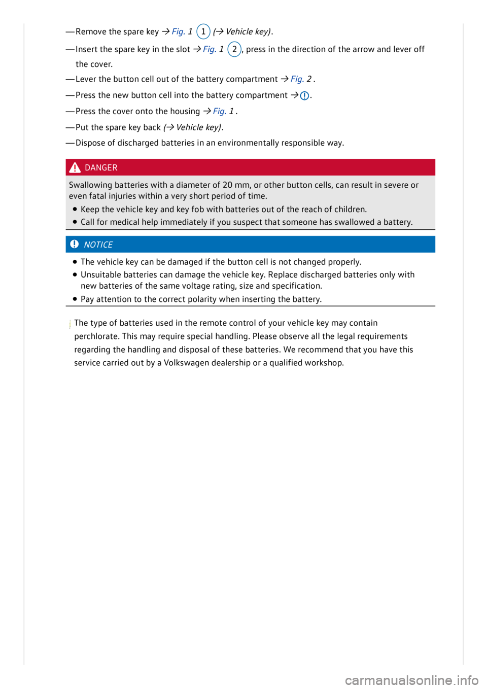 VOLKSWAGEN ID.3 2022  Owners Manual 