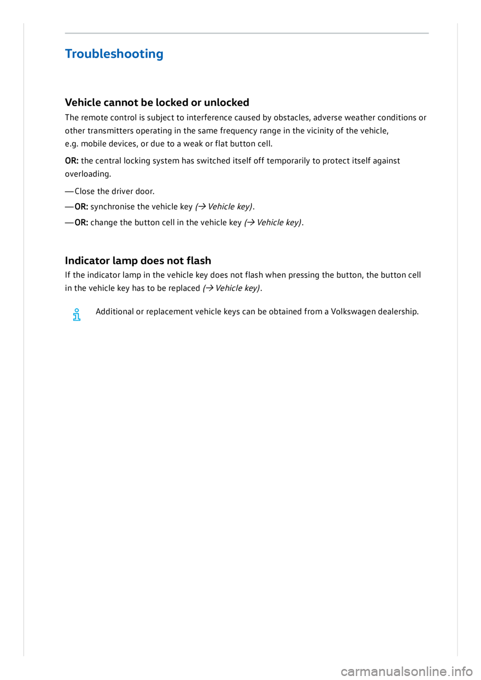 VOLKSWAGEN ID.3 2022  Owners Manual 
