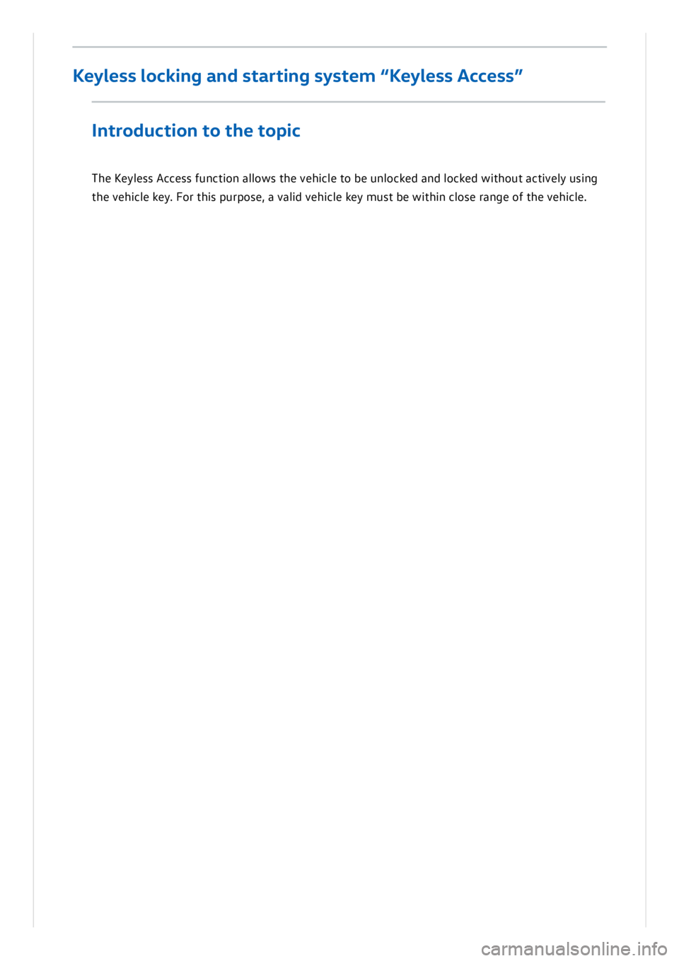 VOLKSWAGEN ID.3 2022  Owners Manual 