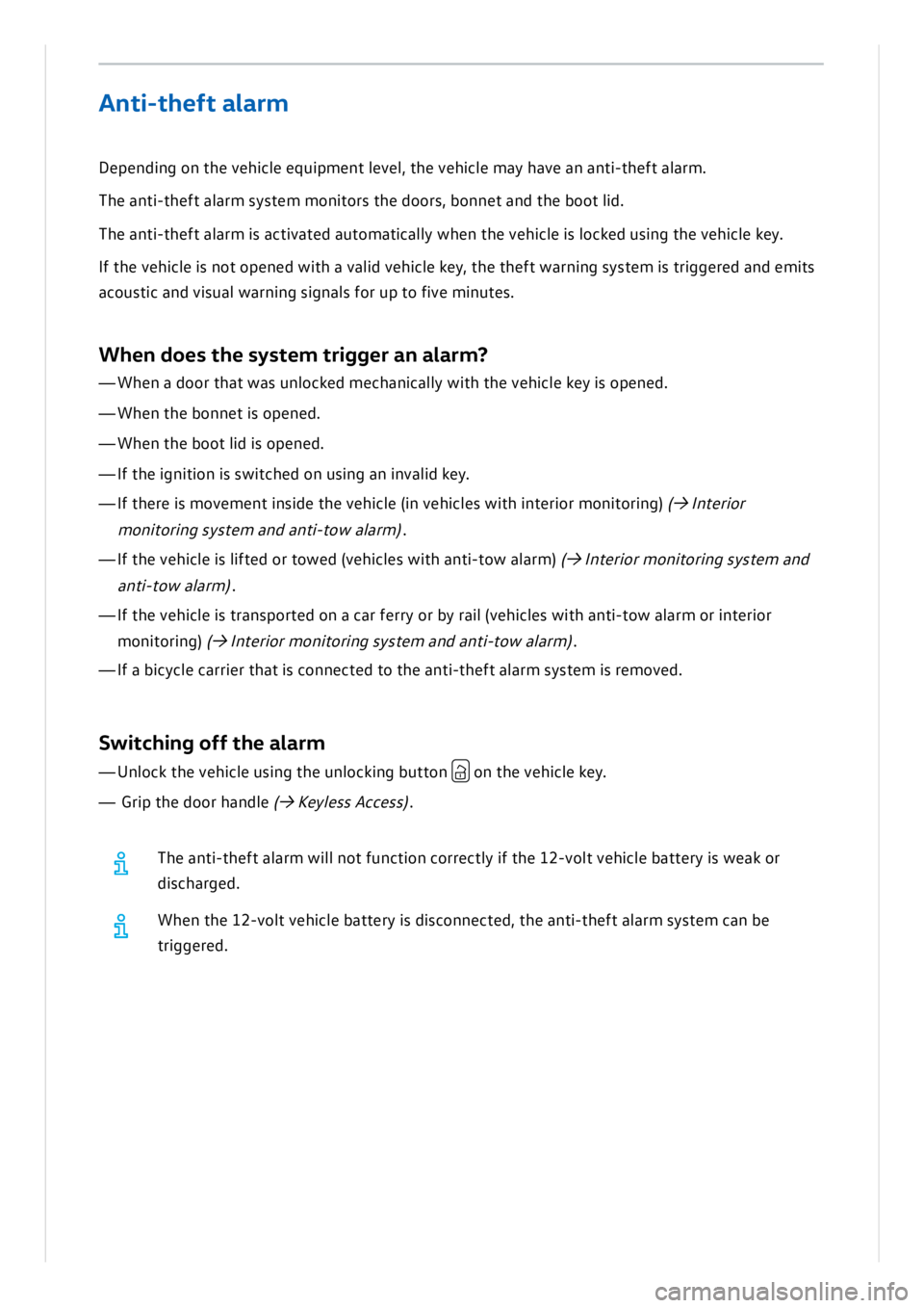 VOLKSWAGEN ID.3 2022  Owners Manual 