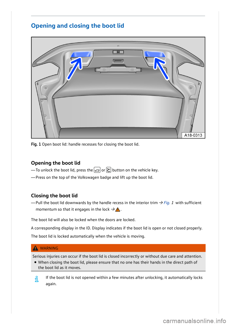 VOLKSWAGEN ID.3 2022  Owners Manual 