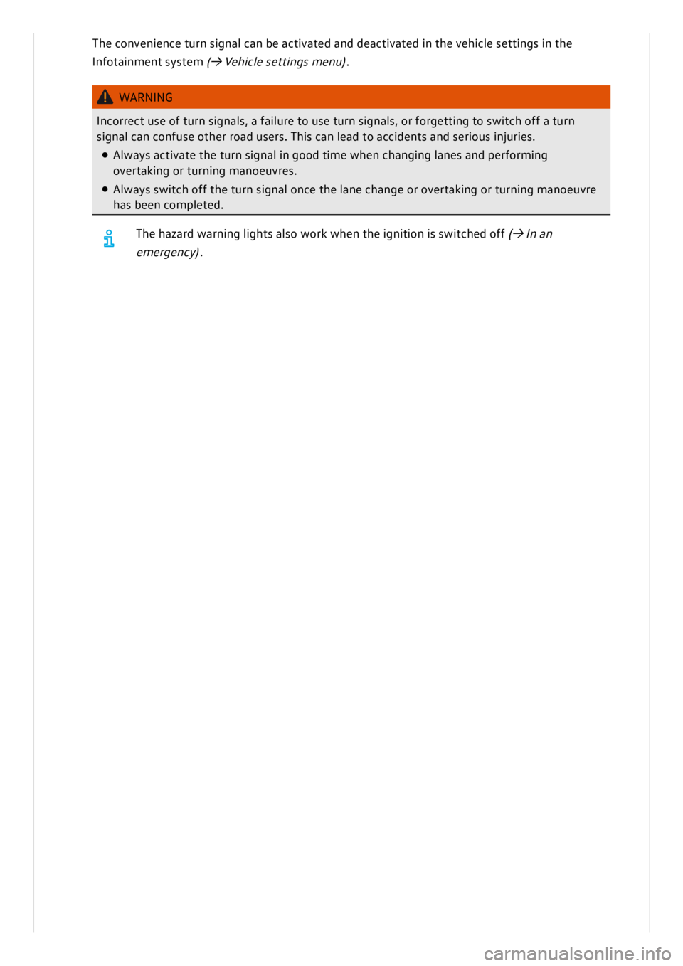 VOLKSWAGEN ID.3 2022  Owners Manual 
