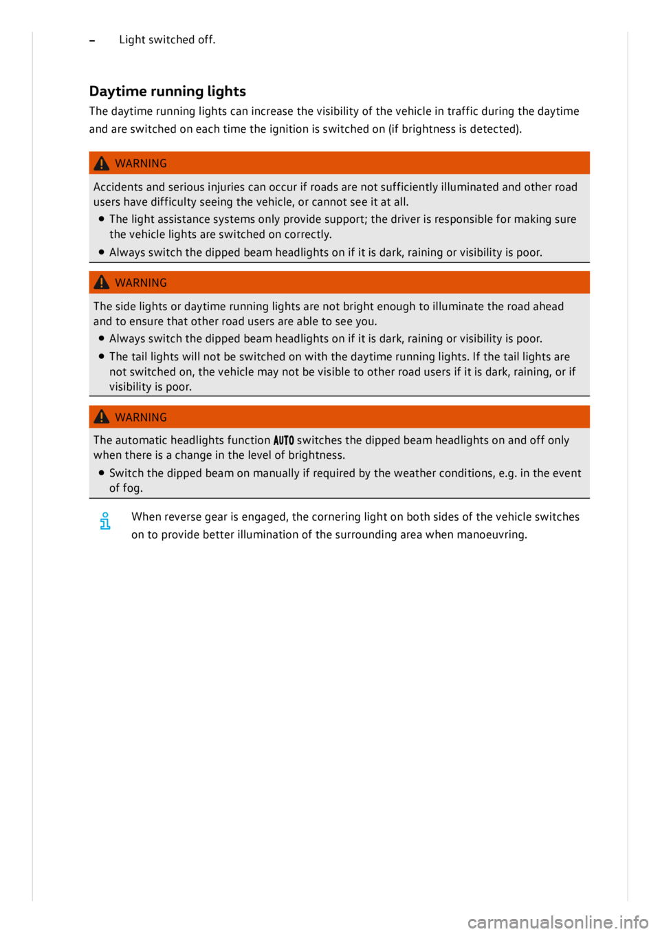 VOLKSWAGEN ID.3 2022  Owners Manual 