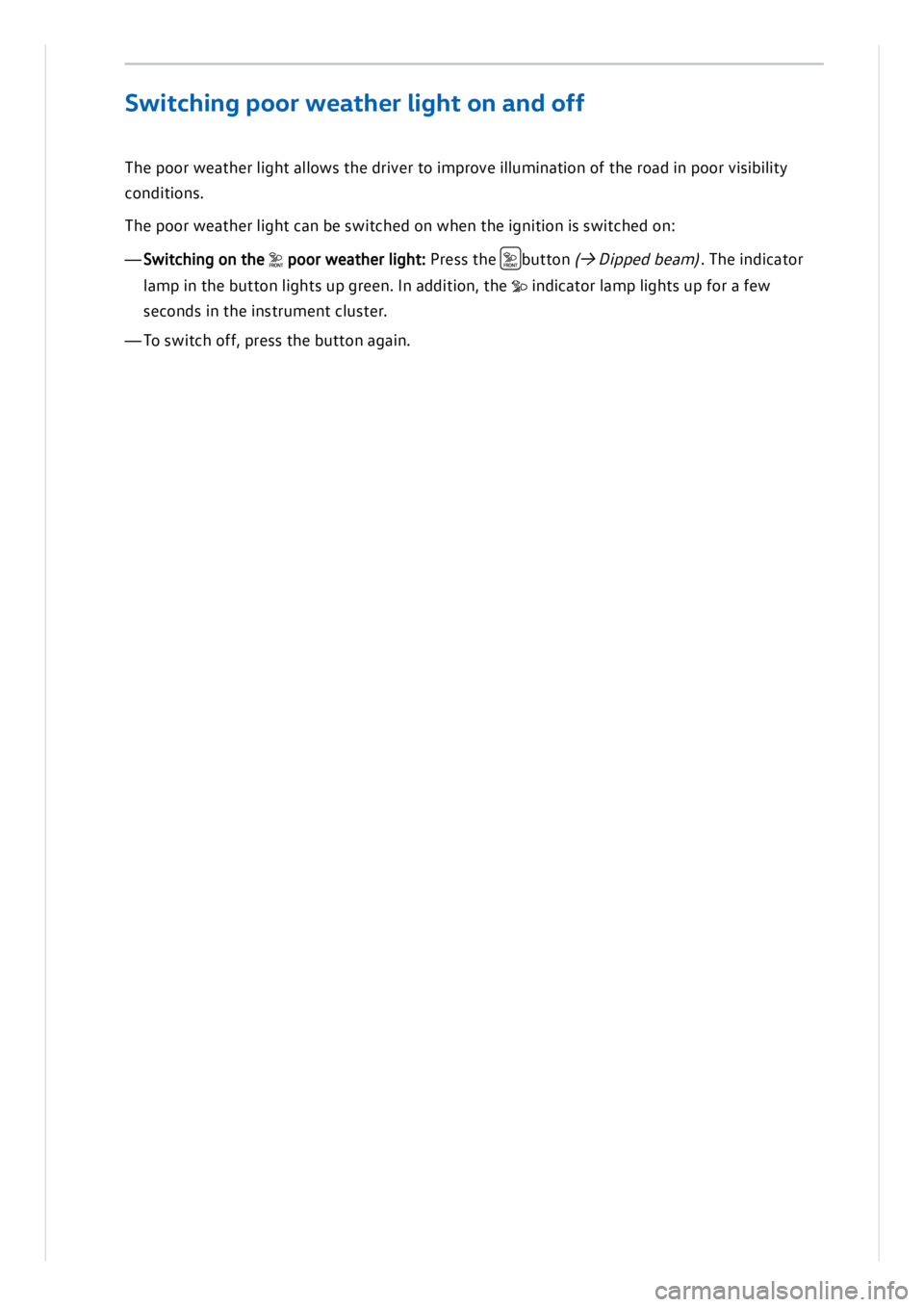 VOLKSWAGEN ID.3 2022  Owners Manual 