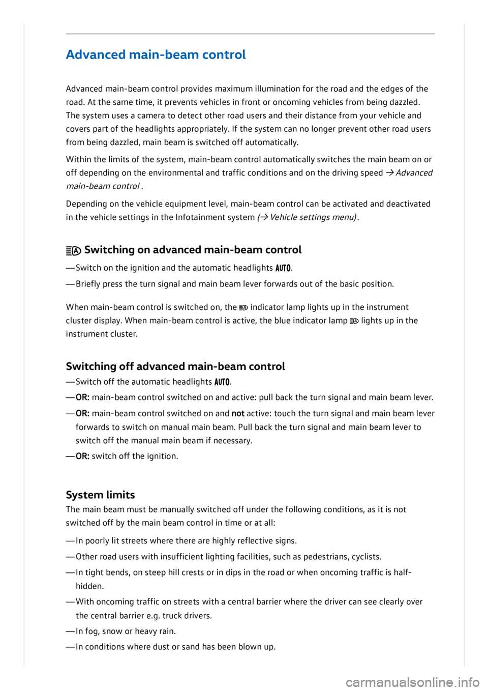 VOLKSWAGEN ID.3 2022  Owners Manual 