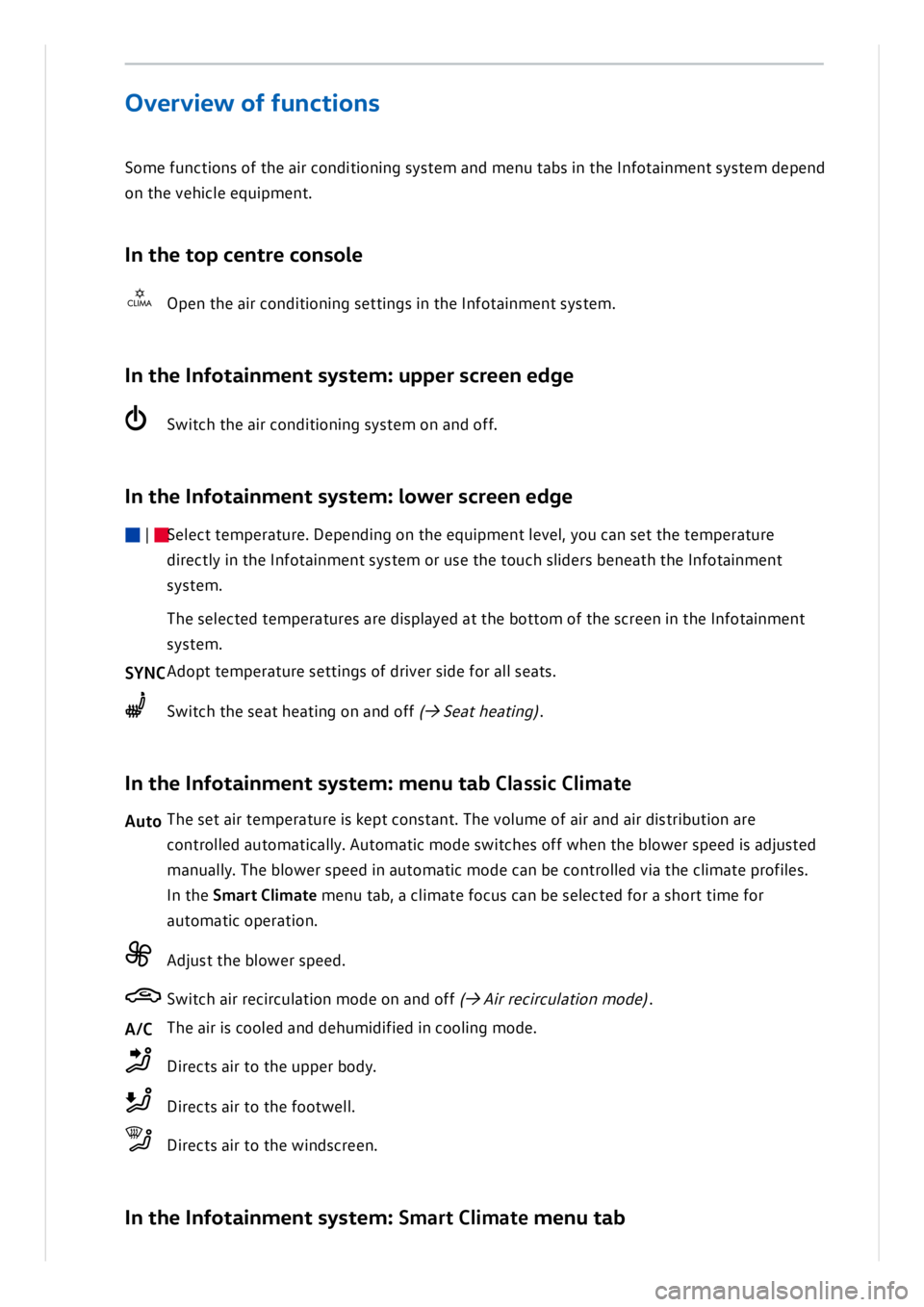 VOLKSWAGEN ID.3 2022  Owners Manual 