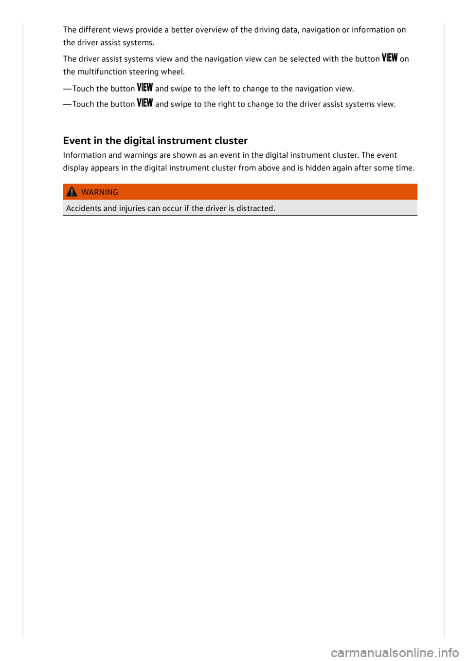 VOLKSWAGEN ID.3 2022  Owners Manual 