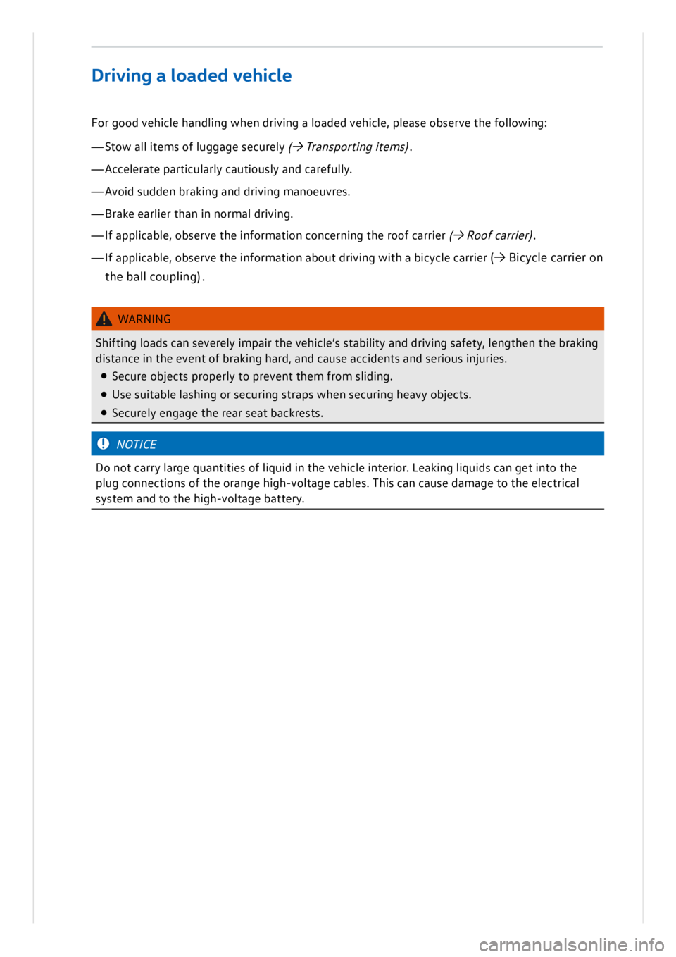 VOLKSWAGEN ID.3 2022  Owners Manual 