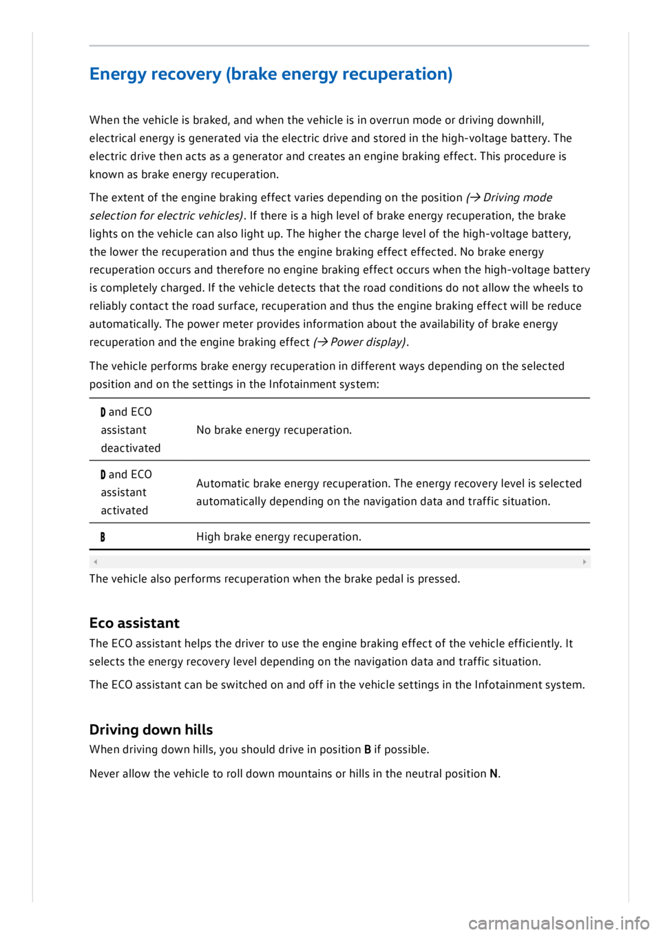 VOLKSWAGEN ID.3 2022  Owners Manual 