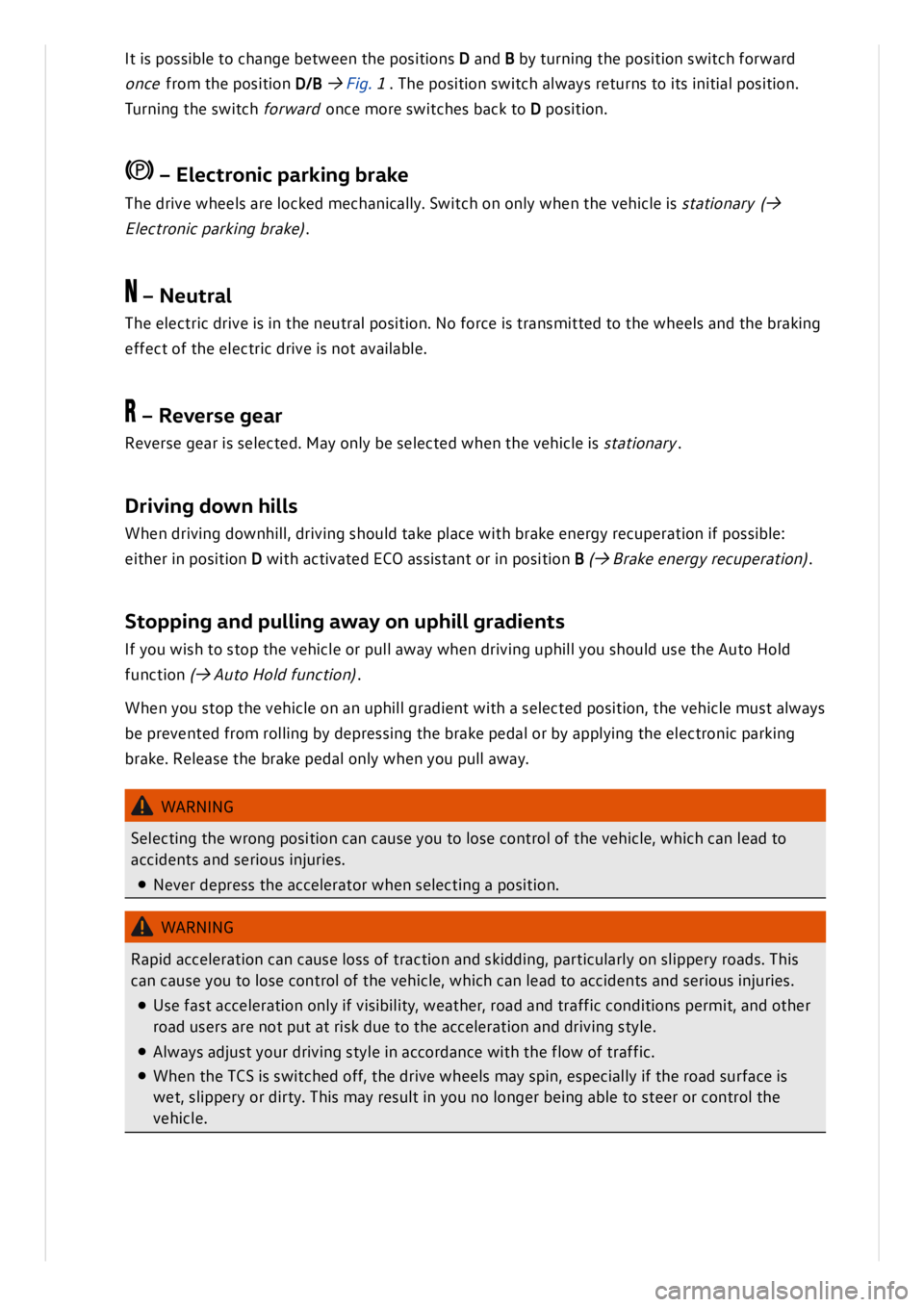VOLKSWAGEN ID.3 2022  Owners Manual 