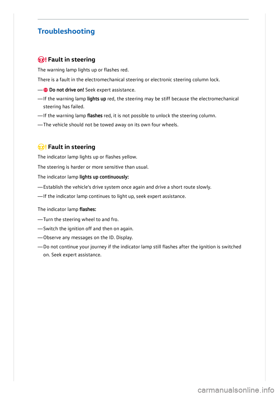 VOLKSWAGEN ID.3 2022  Owners Manual 