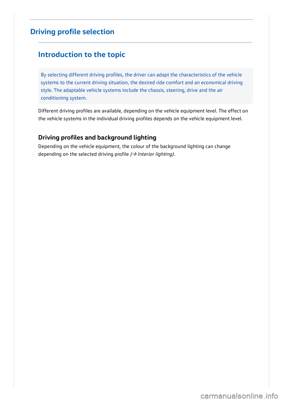 VOLKSWAGEN ID.3 2022  Owners Manual 