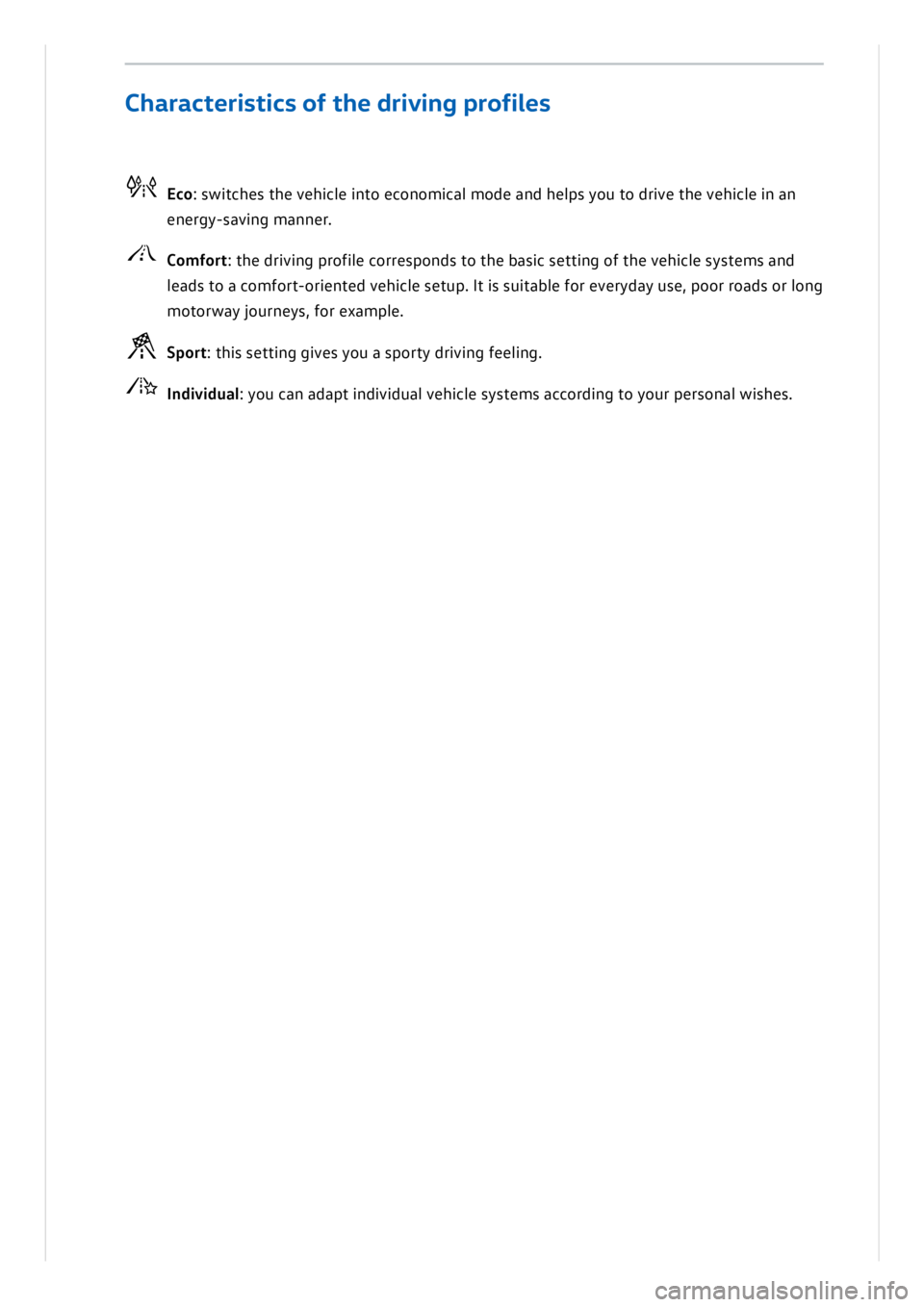VOLKSWAGEN ID.3 2022  Owners Manual 