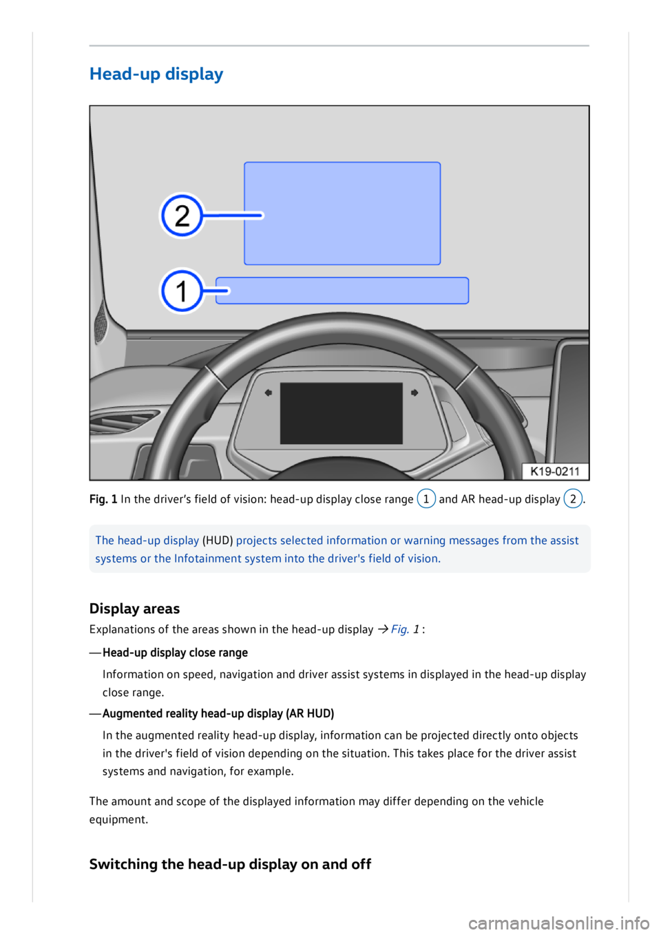 VOLKSWAGEN ID.3 2022  Owners Manual 