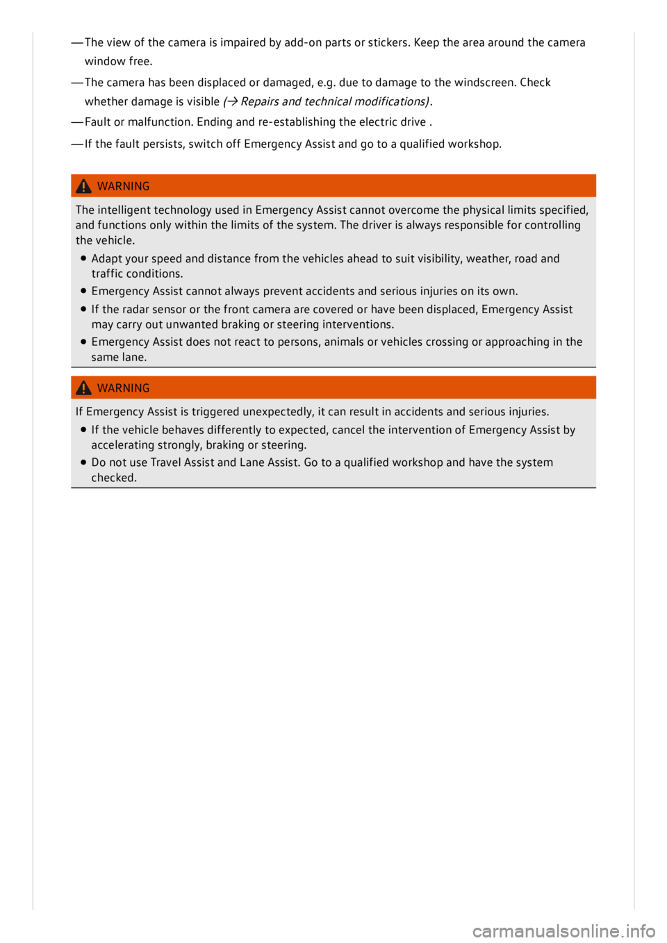VOLKSWAGEN ID.3 2022  Owners Manual 