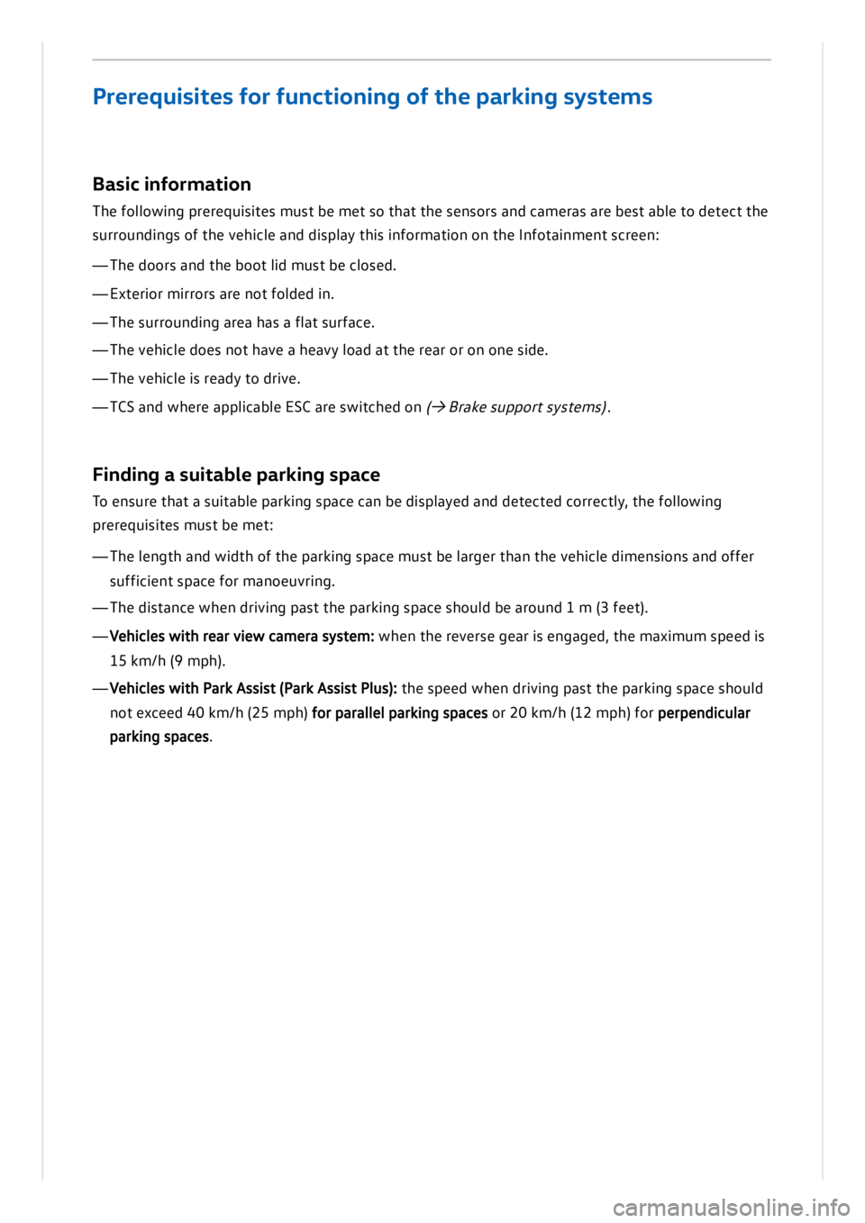 VOLKSWAGEN ID.3 2022  Owners Manual 