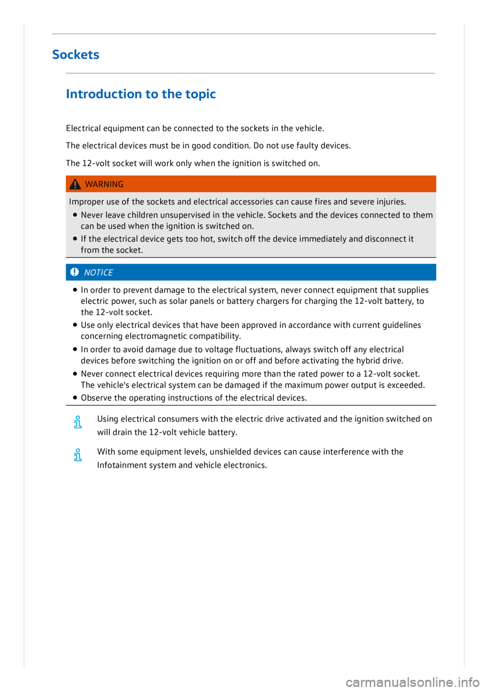 VOLKSWAGEN ID.3 2022  Owners Manual 
