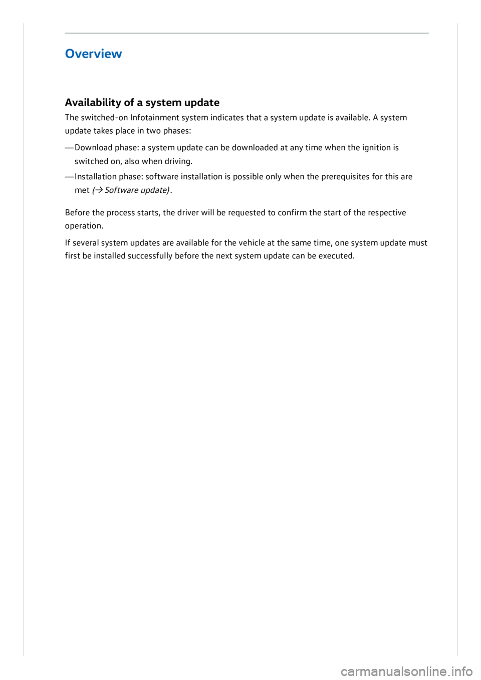 VOLKSWAGEN ID.3 2022  Owners Manual 