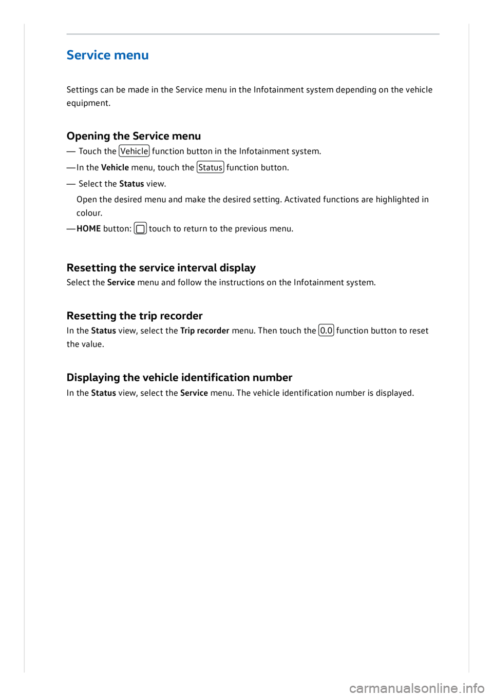 VOLKSWAGEN ID.3 2022  Owners Manual 