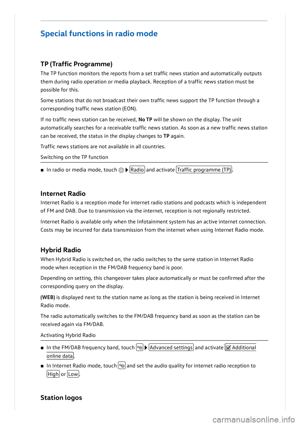 VOLKSWAGEN ID.3 2022  Owners Manual 