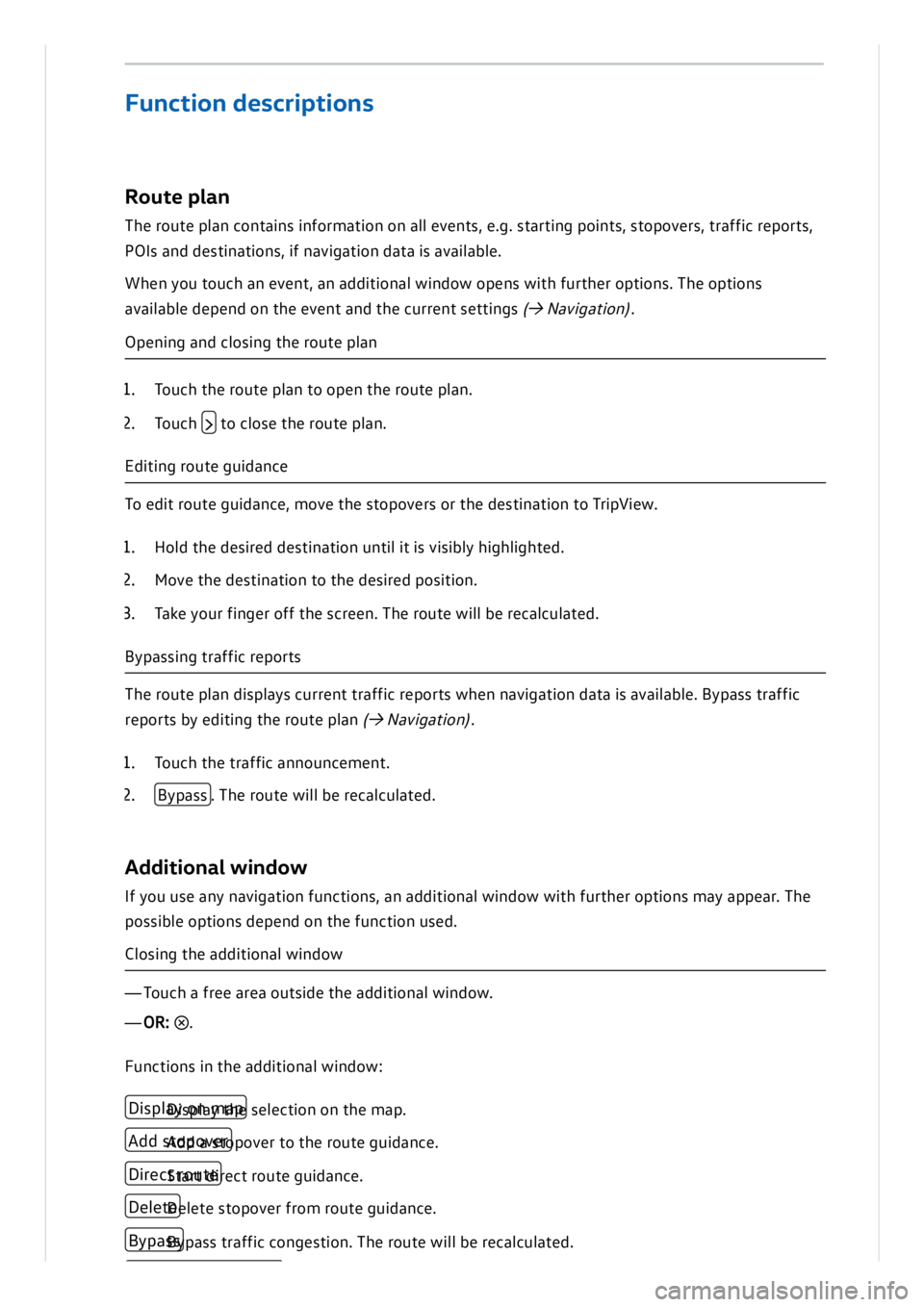 VOLKSWAGEN ID.3 2022  Owners Manual 