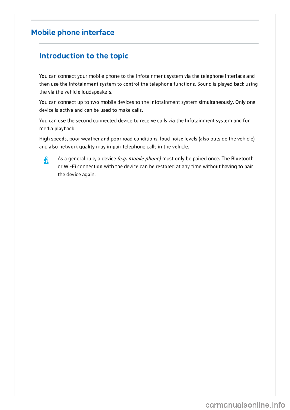 VOLKSWAGEN ID.3 2022  Owners Manual 