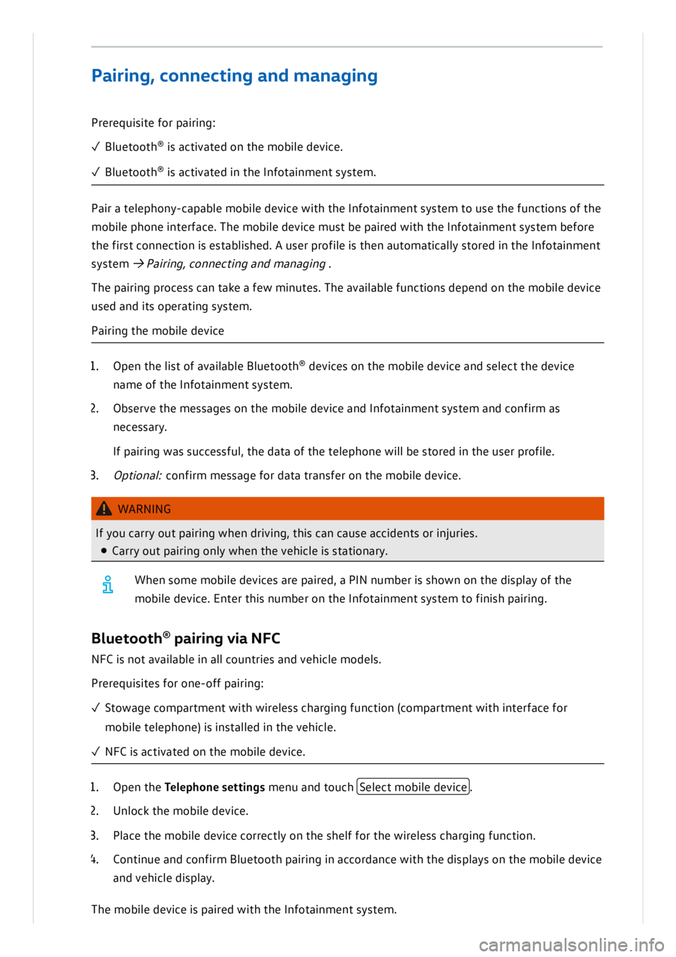 VOLKSWAGEN ID.3 2022  Owners Manual 