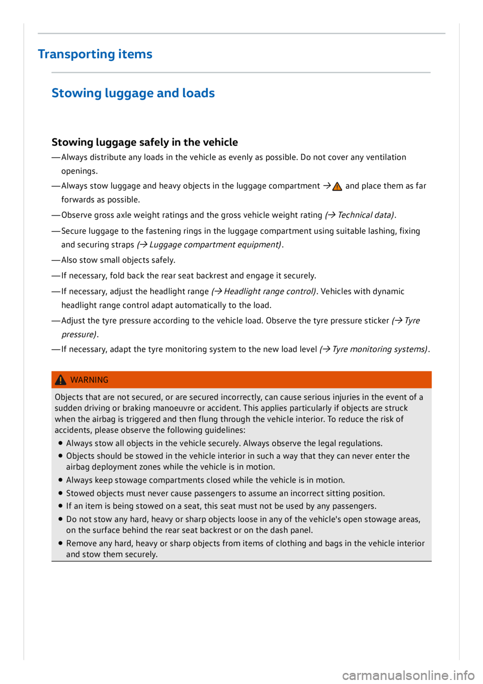 VOLKSWAGEN ID.3 2022  Owners Manual 