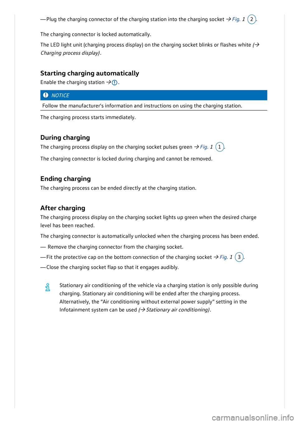 VOLKSWAGEN ID.3 2022  Owners Manual 