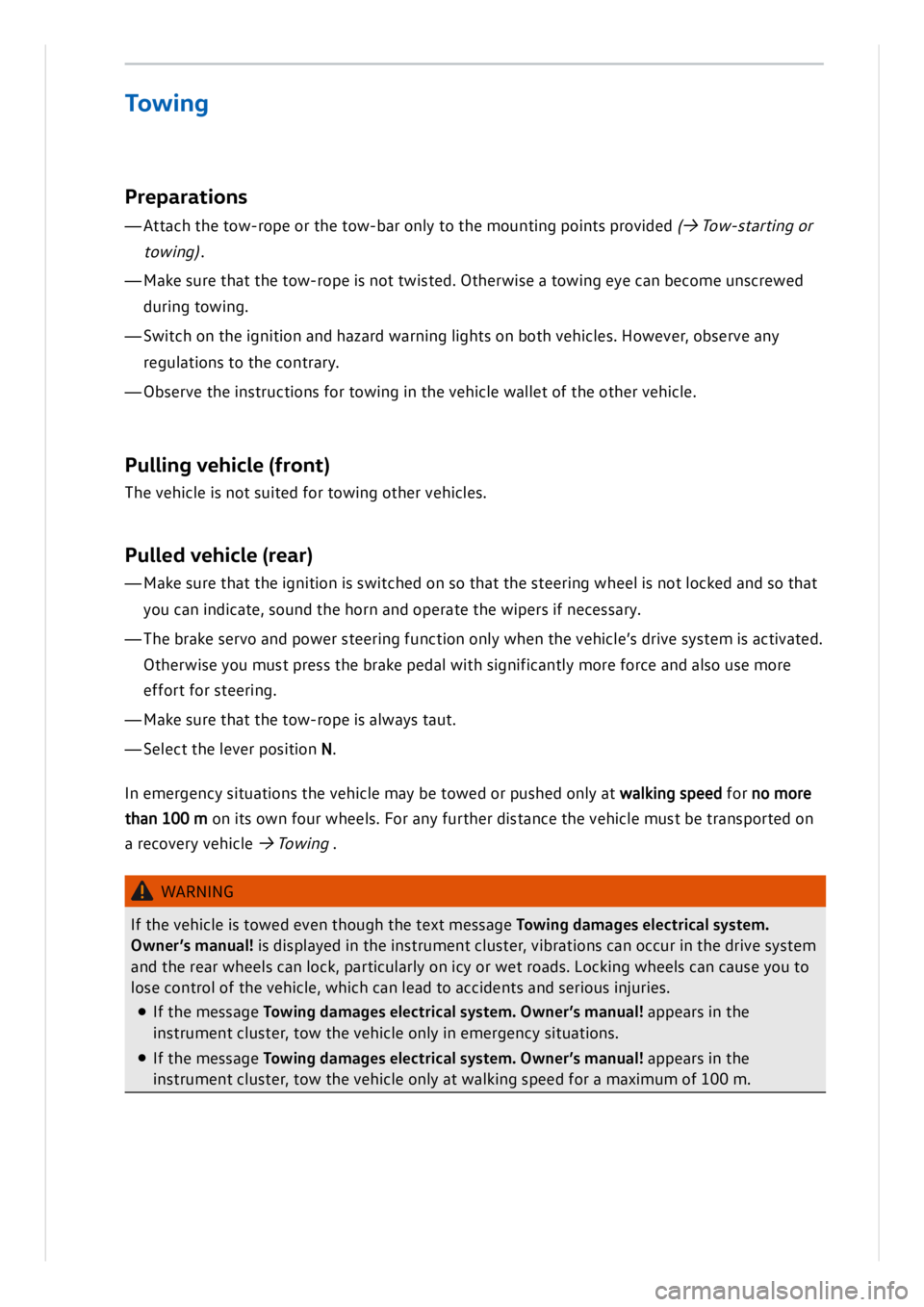 VOLKSWAGEN ID.3 2022  Owners Manual 